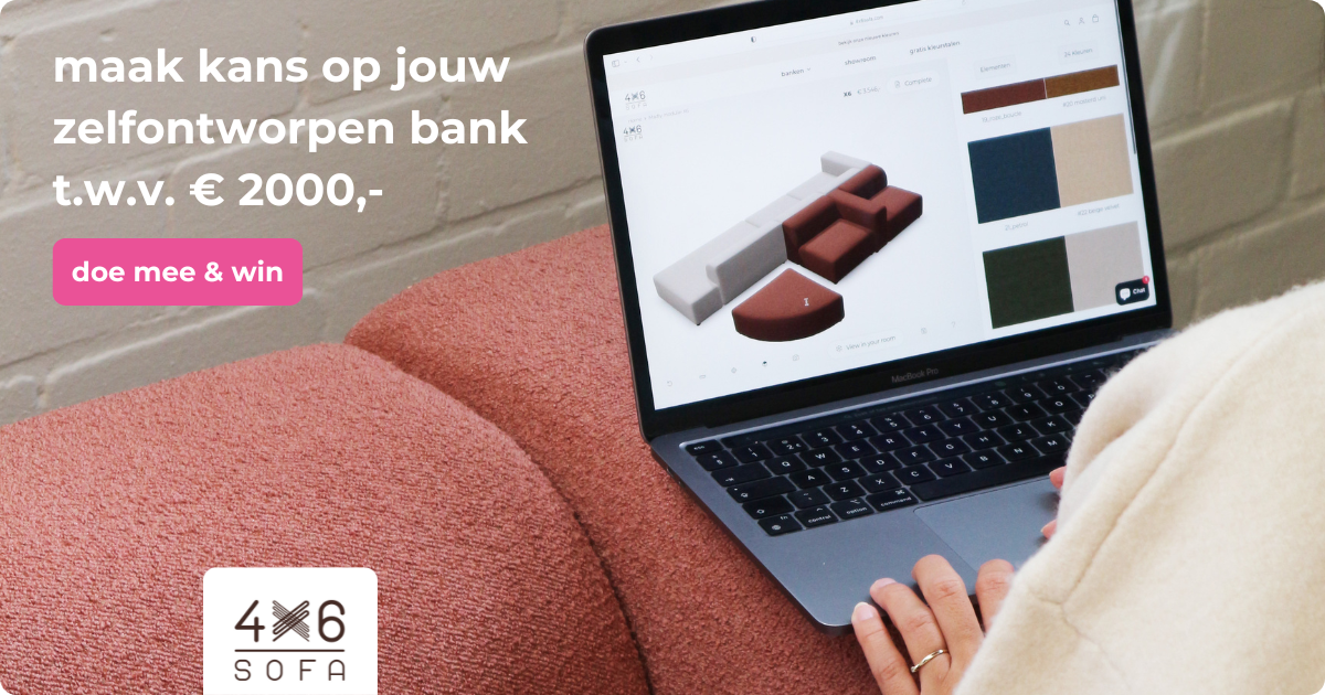 win jouw zelfontworpen bank