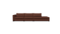 X6 corner bench module F